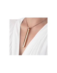 Vibromasseur à boules Le Wand Necklace Pendentif Rose Or 2