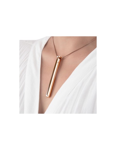 Vibromasseur à boules Le Wand Necklace Pendentif Rose Or