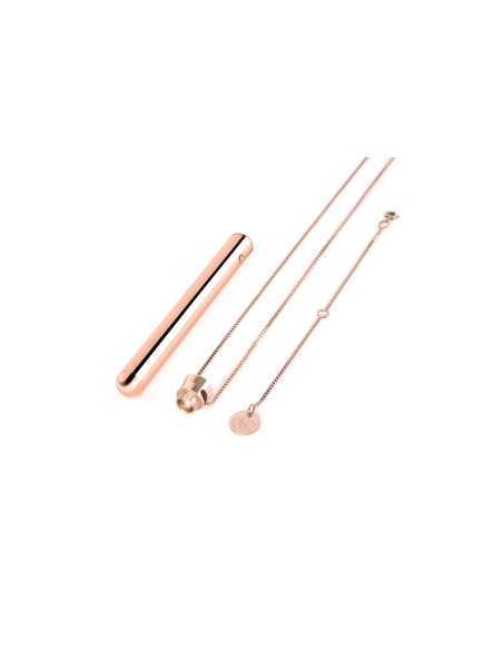 Vibromasseur à boules Le Wand Necklace Pendentif Rose Or