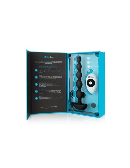 Anale à Perles Noire B-Vibe 9516 Silicone