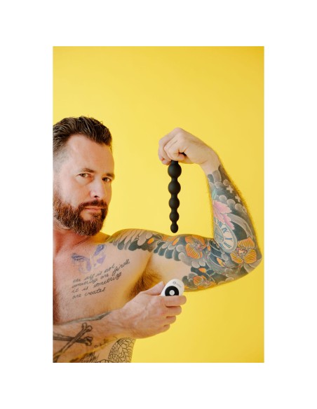 Anale à Perles Noire B-Vibe 9516 Silicone