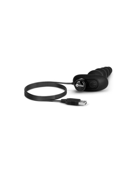 Anale à Perles Noire B-Vibe 9516 Silicone