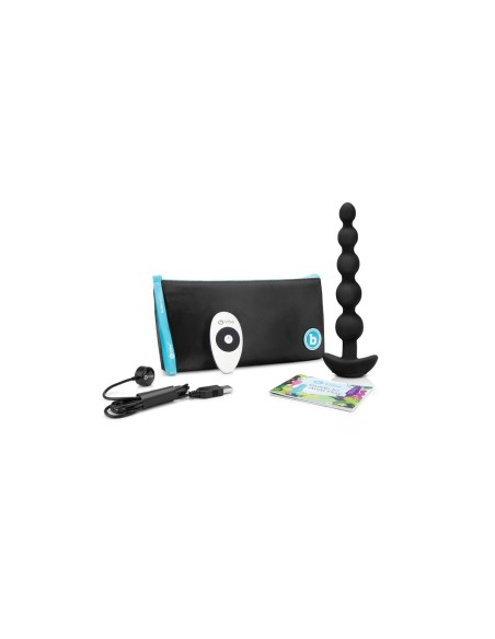 Anale à Perles Noire B-Vibe 9516 Silicone