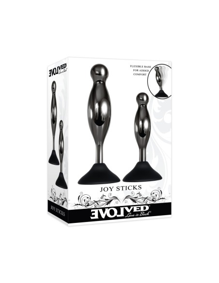 Plug Anal Evolved Gris 2 Pièces