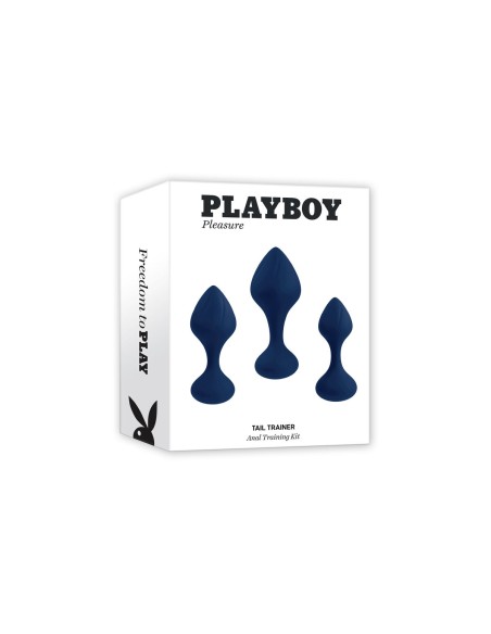 Plug Anal Playboy Playboy Bleu (8,9 cm)