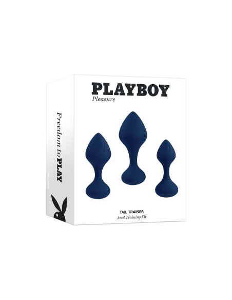 Plug Anal Playboy Playboy Bleu (8,9 cm)
