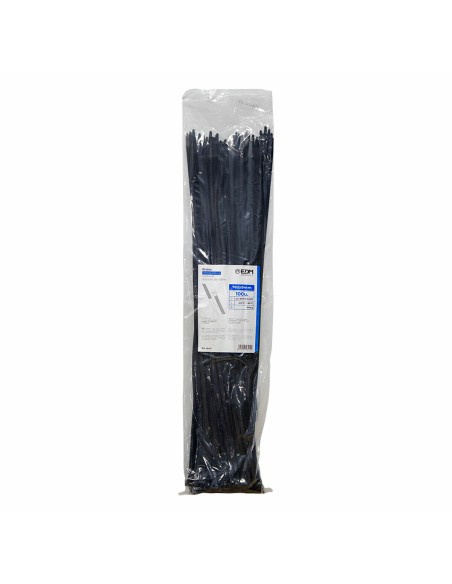 Attaches pour câble en nylon EDM 48413 Noir 450 x 8 mm (100 Unités)