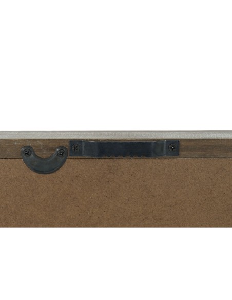 Cadre Home ESPRIT Corail méditerranéen 50 x 2,5 x 50 cm (4 Unités)