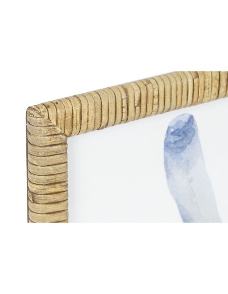 Cadre Home ESPRIT méditerranéen 50 x 2,5 x 70 cm (2 Unités)