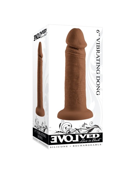 Gode réaliste Evolved Silicone Ø 4,8 cm (15,2 cm)