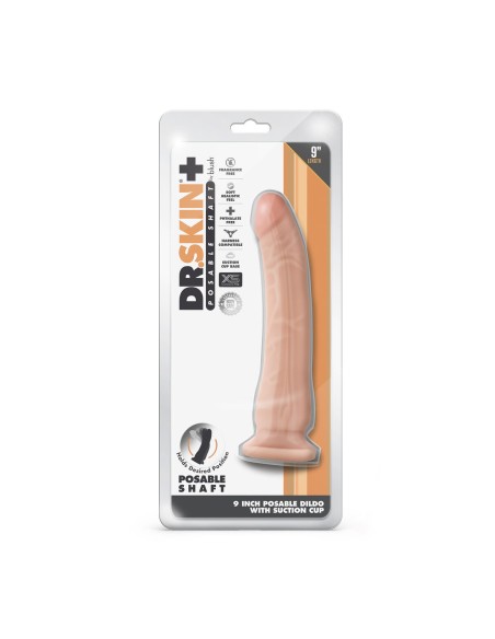 Gode réaliste Blush Dr Skin TPE Ø 3,7 cm (20,3 cm)