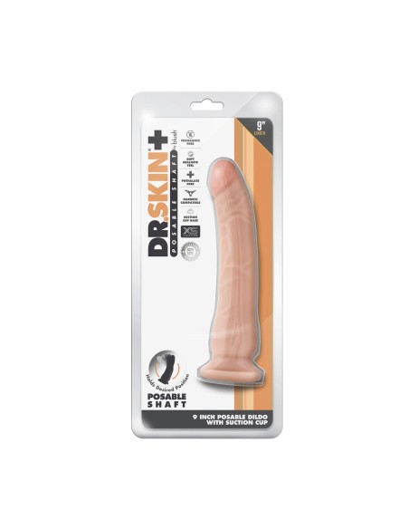 Gode réaliste Blush Dr Skin TPE Ø 3,7 cm (20,3 cm)