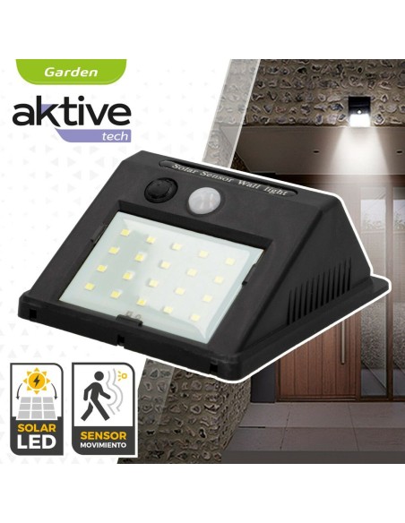 Lampe LED avec Capteur de Mouvement Aktive Plastique 9 x 12 x 5 cm (6 Unités)