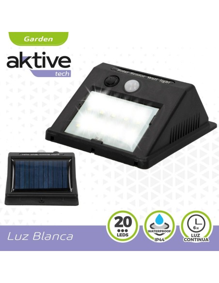 Lampe LED avec Capteur de Mouvement Aktive Plastique 9 x 12 x 5 cm (6 Unités)