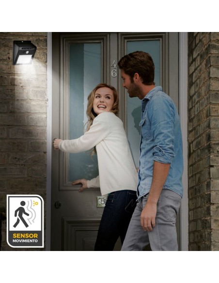 Lampe LED avec Capteur de Mouvement Aktive Plastique 9 x 12 x 5 cm (6 Unités)
