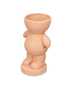 Figurine Décorative Orange 16 x 25 x 12 cm Vase (6 Unités) 2