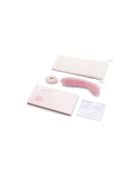 Vibrateur G-Spot Le Wand Crystal Rose