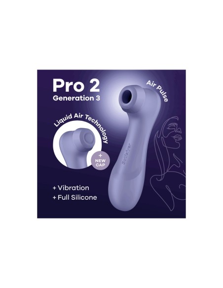 Aspirateur à clitoris Satisfyer Pro 2 Generation 3 Violet