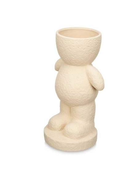 Figurine Décorative Beige 19 x 31 x 15 cm Vase (4 Unités)