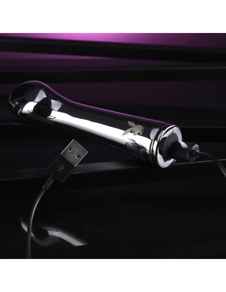 Vibrateur G-Spot Playboy Playboy Argenté