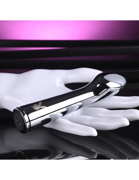 Vibrateur G-Spot Playboy Playboy Argenté