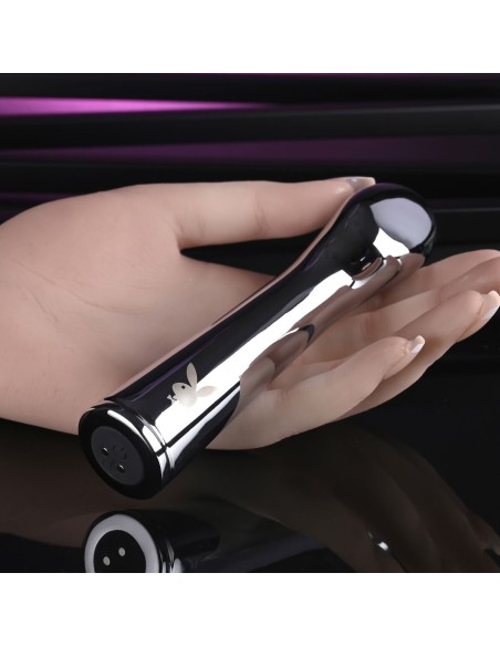 Vibrateur G-Spot Playboy Playboy Argenté