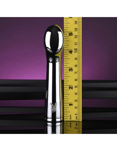 Vibrateur G-Spot Playboy Playboy Argenté