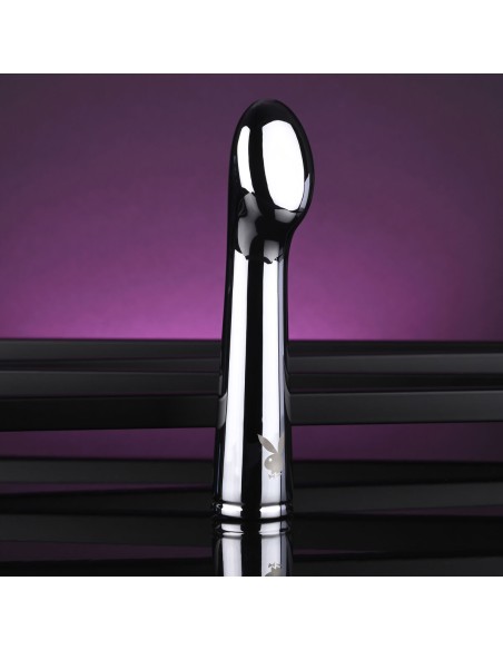 Vibrateur G-Spot Playboy Playboy Argenté