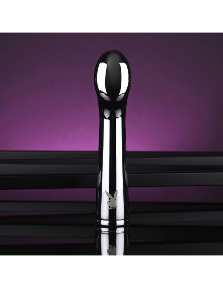 Vibrateur G-Spot Playboy Playboy Argenté