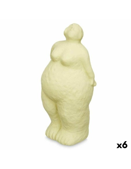 Figurine Décorative Vert Dolomite 14 x 34 x 12 cm (6 Unités) Femme À pied