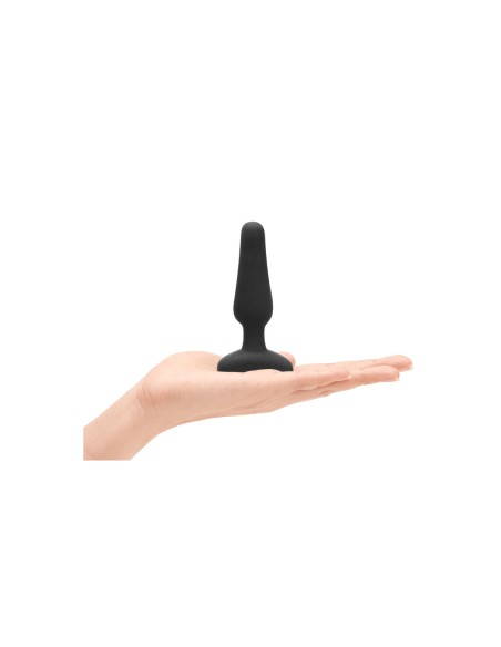 Plug anal avec télécommande B-Vibe NOVICE Noir