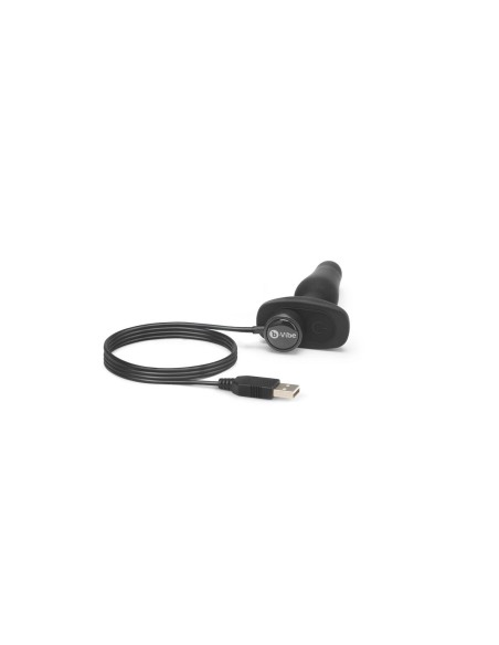 Plug anal avec télécommande B-Vibe NOVICE Noir