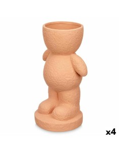 Figurine Décorative Vert 19 x 31 x 15 cm Vase (4 Unités)