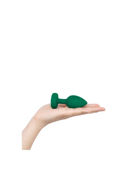 Plug Anal B-Vibe Vibrating Jewel Vert M/L