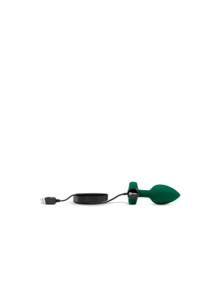Plug Anal B-Vibe Vibrating Jewel Vert M/L