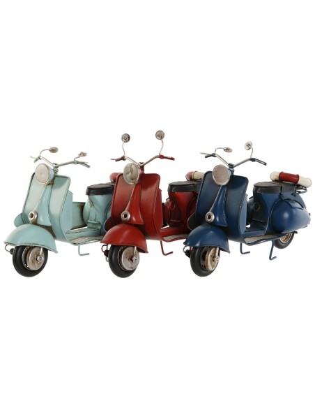 Figurine Décorative Home ESPRIT Moto 26,5 x 11 x 17 cm (3 Unités)
