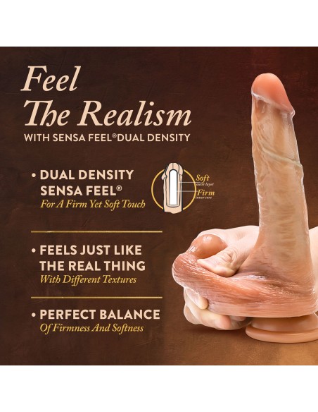 Gode réaliste Blush Renaissance Davinci Silicone (14 cm)