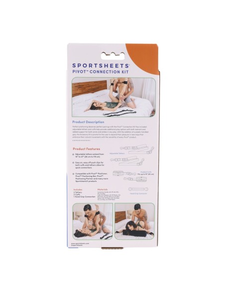Kit de Bondage Cordage Réglable Sportsheets Pivot