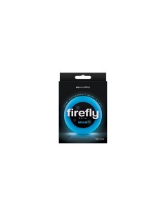 Anneau Pénis NS Novelties Firefly Bleu 2