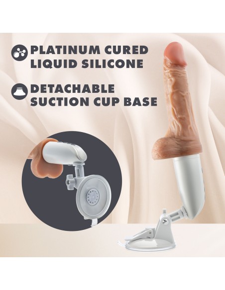 Gode réaliste Blush Dr Skin Silicone Ø 3,6 cm (13,9 cm)