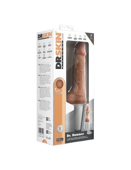 Gode réaliste Blush Dr Skin Silicone Ø 3,6 cm (13,9 cm)