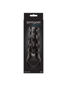 Manchon de pénis NS Novelties Renegade Noir Ø 4,4 cm 2