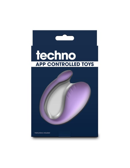 Œufs vibromasseur NS Novelties Techno Rave Violet