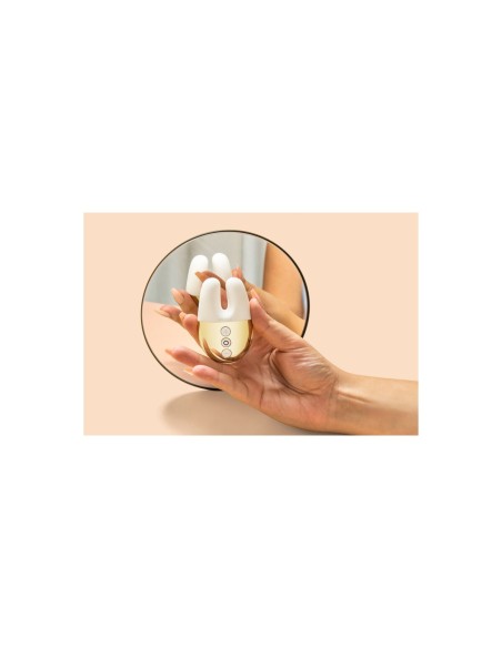 Vibration de Stimulation Double Le Wand Blanc