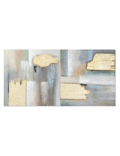 Cadre Home ESPRIT Abstrait Moderne 80 x 3 x 80 cm (2 Unités)
