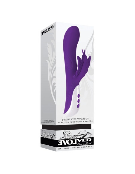 Vibrateur G-Spot Evolved Violet Papillon