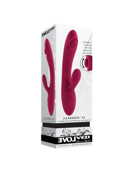 Vibrateur G-Spot Evolved Jammin G Rouge