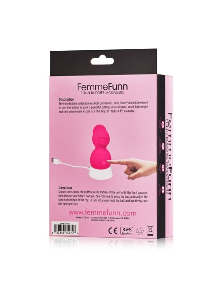 Mini Vibromasseur FemmeFunn Nubby Rose
