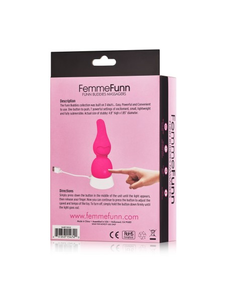 Mini Vibromasseur FemmeFunn Stubby Rose
