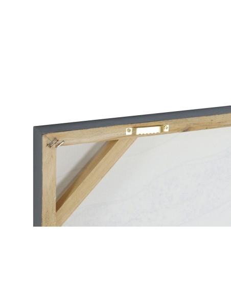Cadre Home ESPRIT Abstrait 80 x 3 x 80 cm (2 Unités)